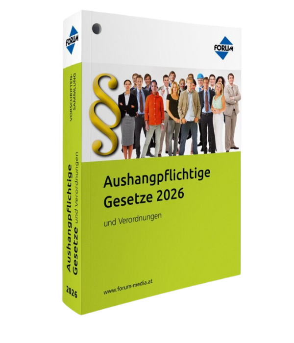 Aushangpflichtige Gesetze – Arbeitnehmerschutz 2026 